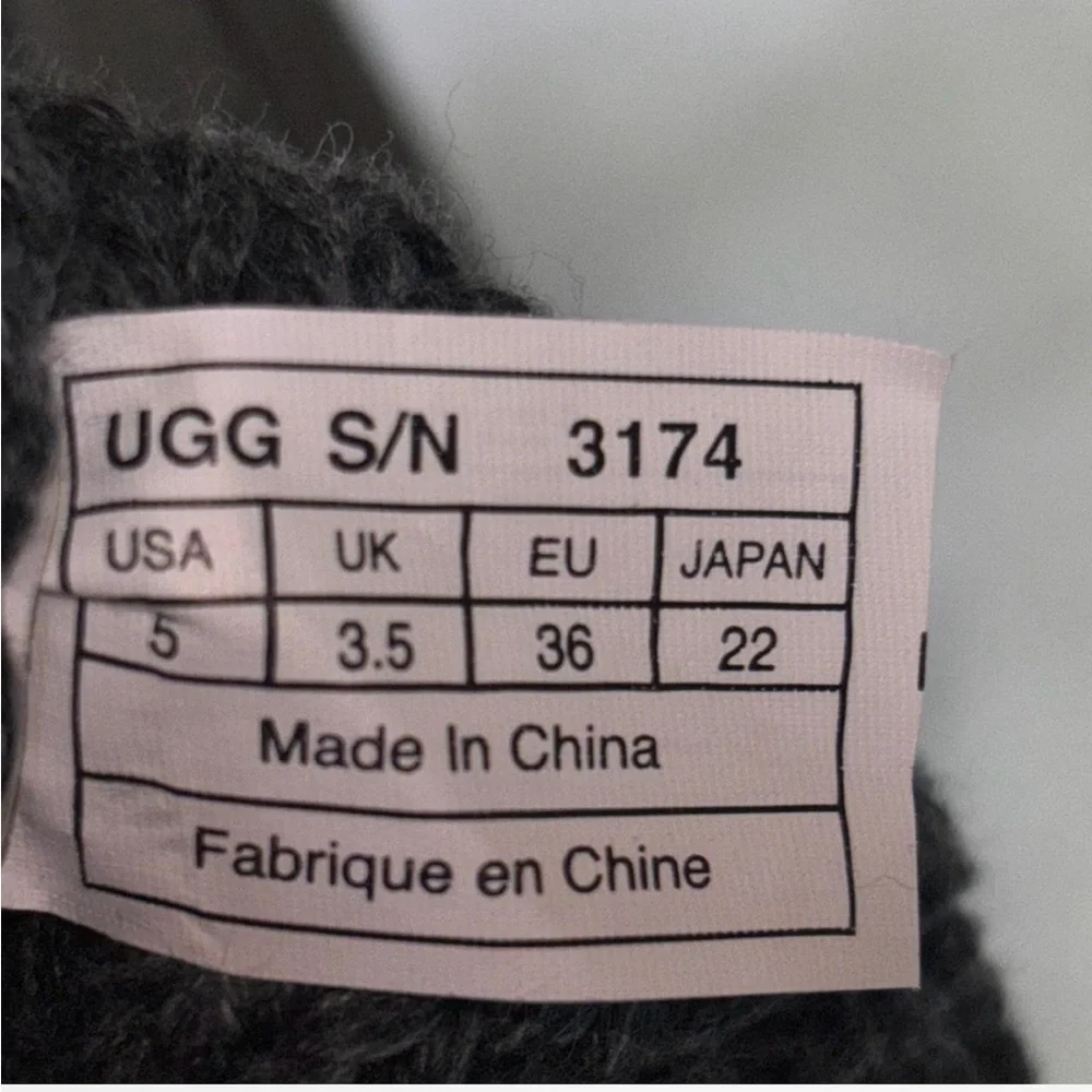 Ugg Gray Knit Knee-High Boots